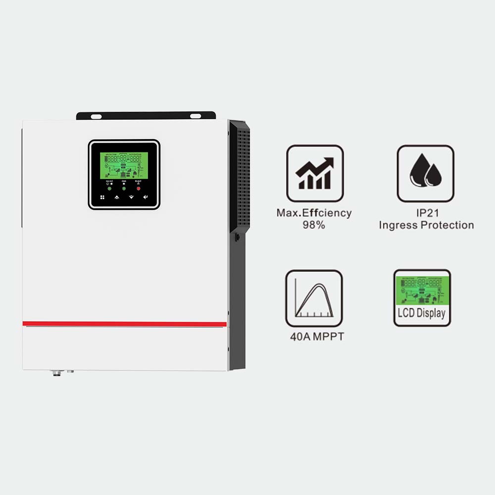 Original Factory 1KW 12V Off Grid Solar Inverter Victor NMS Series 40A MPPT Solar Charger Controller 