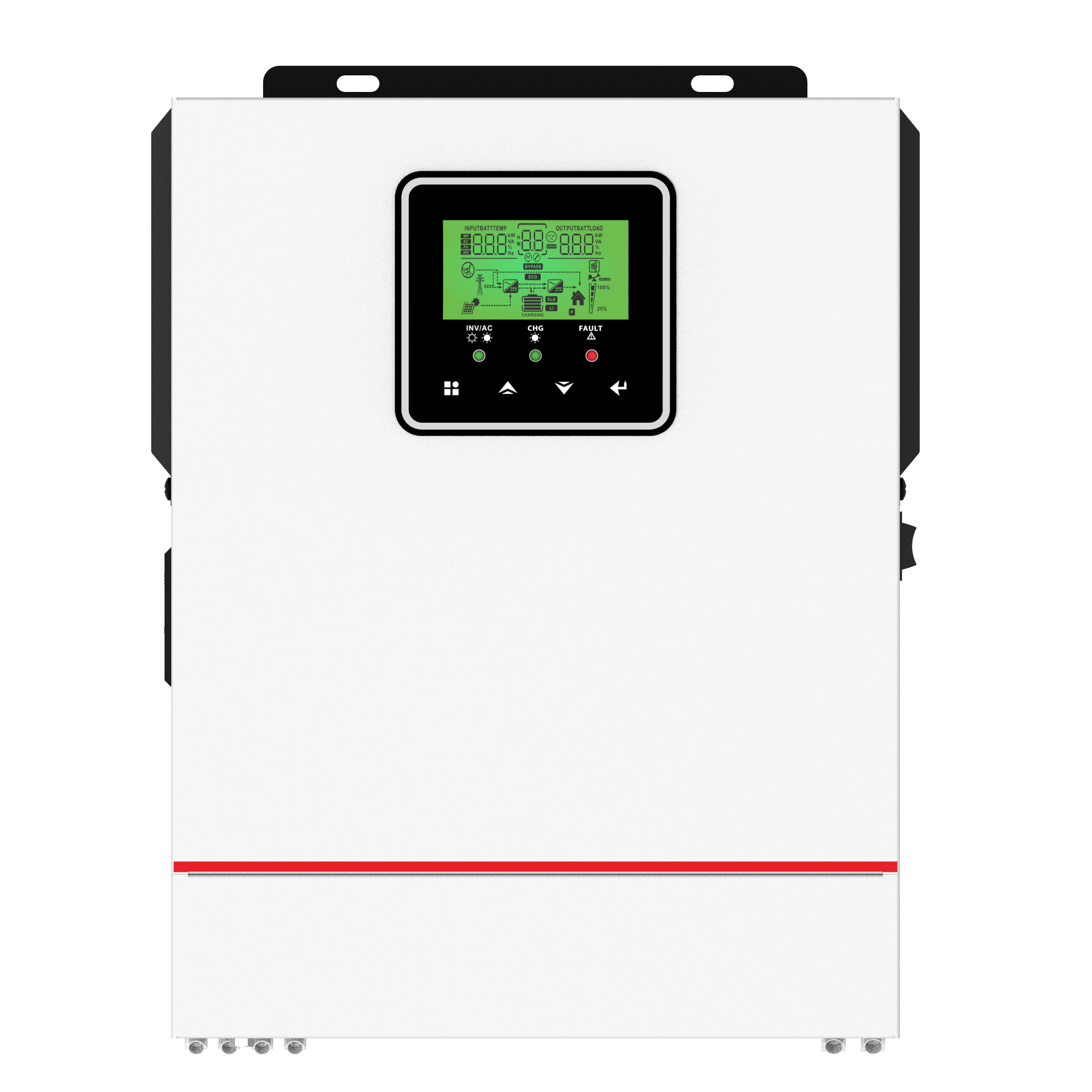  1200VA 800W 12V 40A MPPT Built-in PV 20-150VDC Small Size Pure Sine Wave Solar Inverter