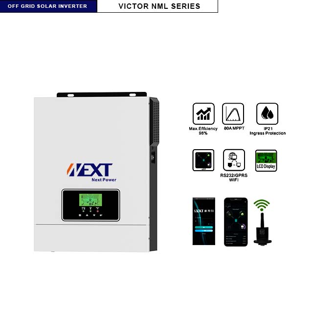 NEXT factory directly 1600W/ 12V MPPT built-in 80A solar charge pure sine wave off grid solar inverter