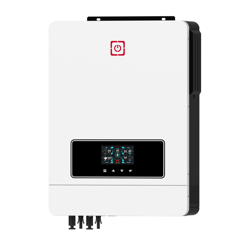 What are the 3 main types of solar inverters?
